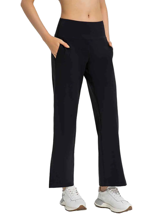 Pantalones deportivos con abertura